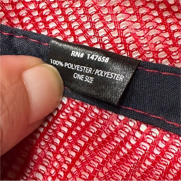 Prooflab Dandelion Mesh Snapback Trucker Hat Navy Burgundy Adult OS - Picture 11 of 11